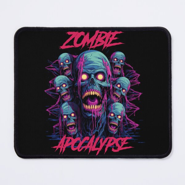 Item preview, Zombie apocalypse - synthwave cyberpunk designed and sold by GlitchGrotesque.