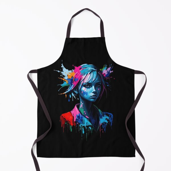 Item preview, Abstract face of a girl designed and sold by Sopilka.