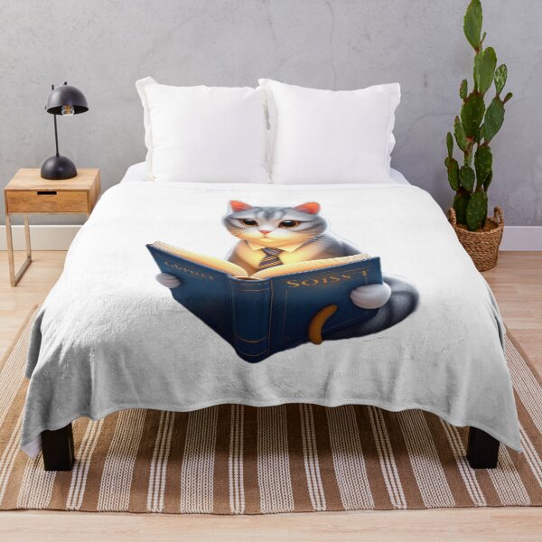 Item preview, Cat Reading book,nerdy designed and sold by GLORY-LIFE.