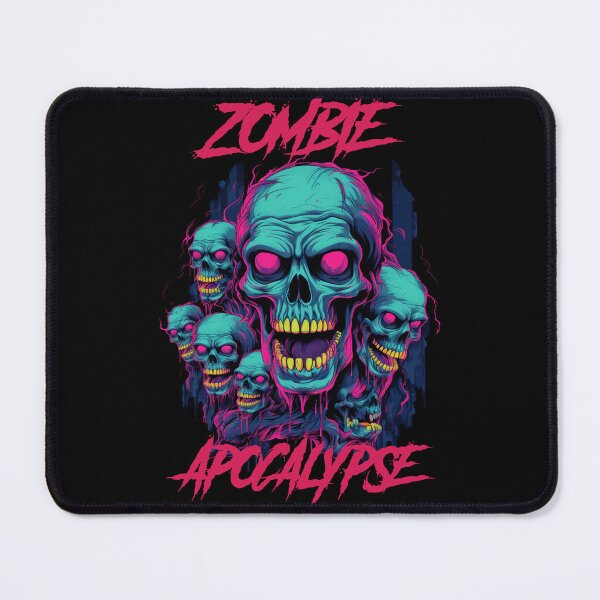 Item preview, Zombie apocalypse - synthwave cyberpunk designed and sold by GlitchGrotesque.