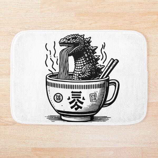 Item preview, Bañera de hidromasaje Godzilla Ramen designed and sold by CortexCreations.