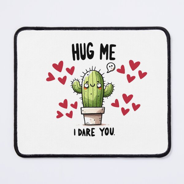 Item preview, HUG ME I DARE YOU FUNNY VALENTINE'S GIFTS designed and sold by anajamelek.