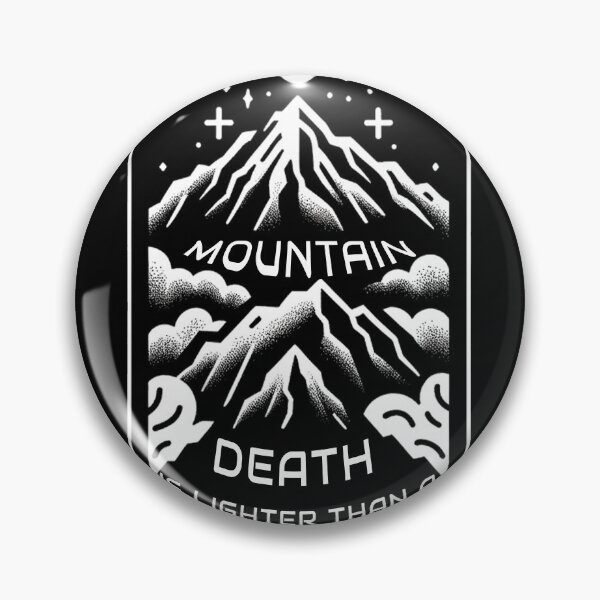 Item preview, Duty is heavy as a mountain, death is light as a feather. - Wheel of Time designed and sold by outofflow.