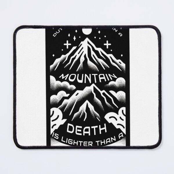 Item preview, Duty is heavy as a mountain, death is light as a feather. - Wheel of Time designed and sold by outofflow.