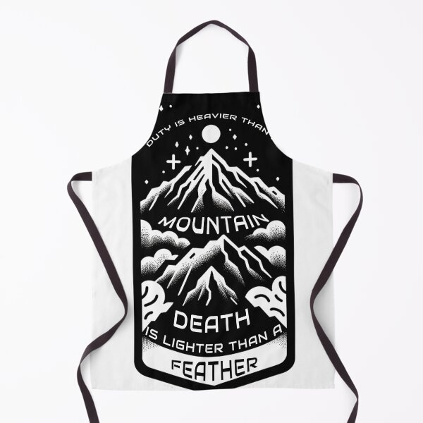 Item preview, Duty is heavy as a mountain, death is light as a feather. - Wheel of Time designed and sold by outofflow.