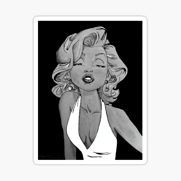 Artikel-Vorschau von Marilyn Monroe, designt und verkauft von Leaartistic.