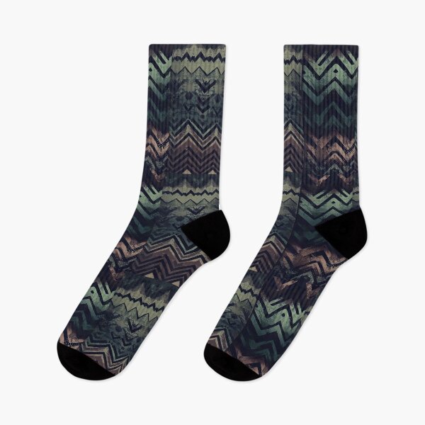 Artikelvorschau, Dunkelgrünes und braunes Herringbone-Grunge-Patchwork-Muster entworfen und verkauft von SamJanner.