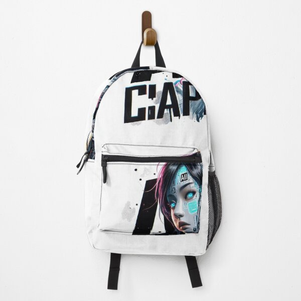 Item preview,  grunge anime Ai captain, techno t shirt, grunge sticker art, urban street, 3d letters designed and sold by KreativeSouls.