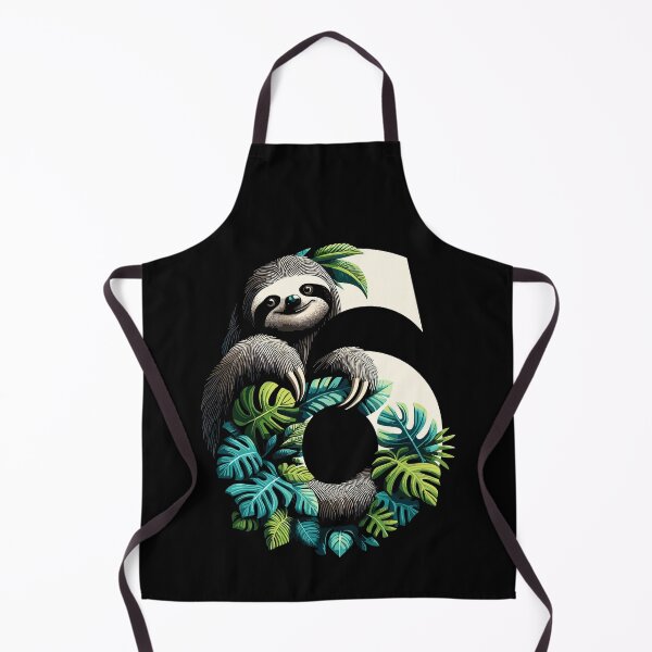 Item preview, 6 year old sloth 6th birthday gift designed and sold by Pineapple-Tree.