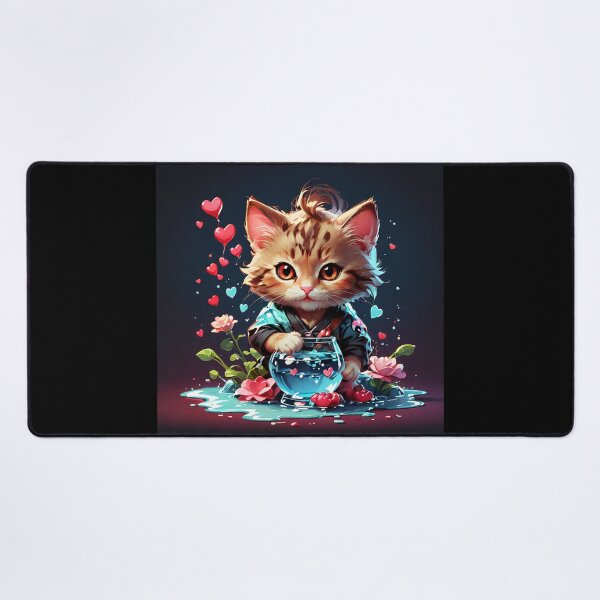 Item preview, Cute Baby Cat Love Brown designed and sold by Kaizoku85.