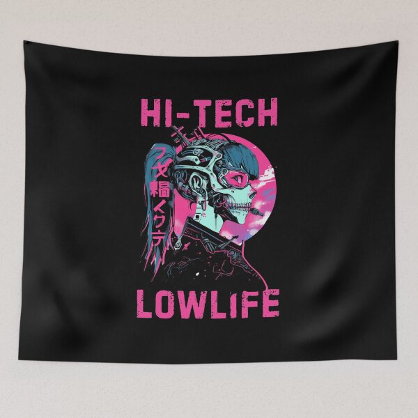 Item preview, Japanese Cyberpunk Tokyo Streetwear Aesthetic Hi-Tech Lowlife designed and sold by EanayarDesigns.