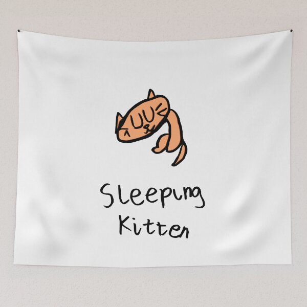 Item preview, Sleeping Kitten designed and sold by Valkarie-Games.