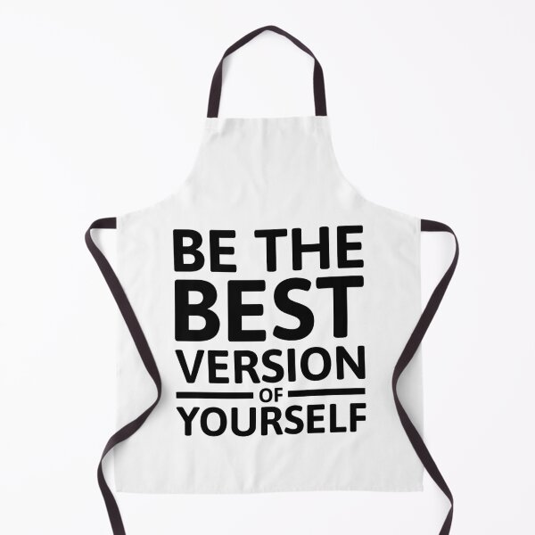Item preview, Be The Best Version Of Yourself! White And Black designed and sold by PMCreative.