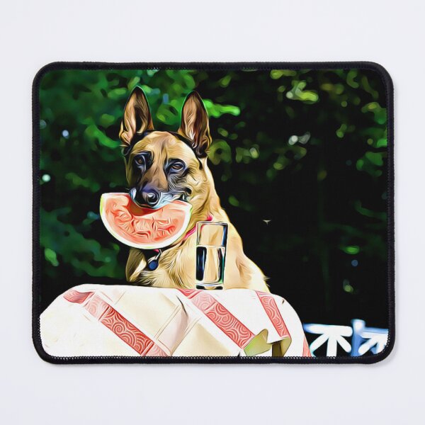 Item preview, The dog is eating watermelon designed and sold by VibeMixer15.