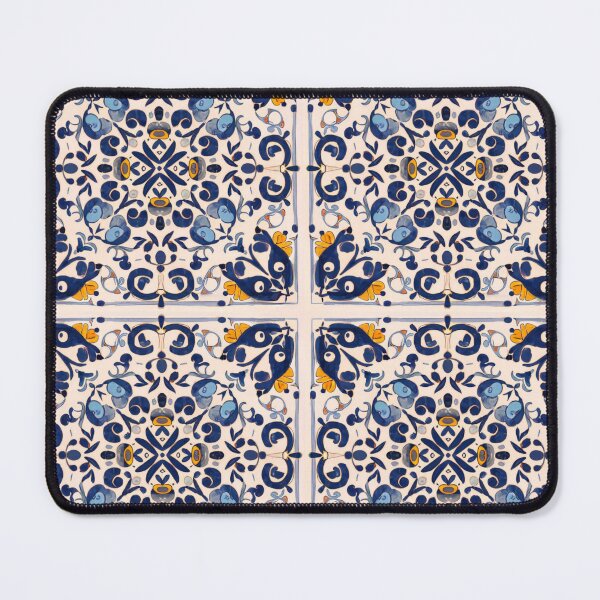 Item preview, Traditional Portuguese Tile Pattern designed and sold by MyTshirtArt.