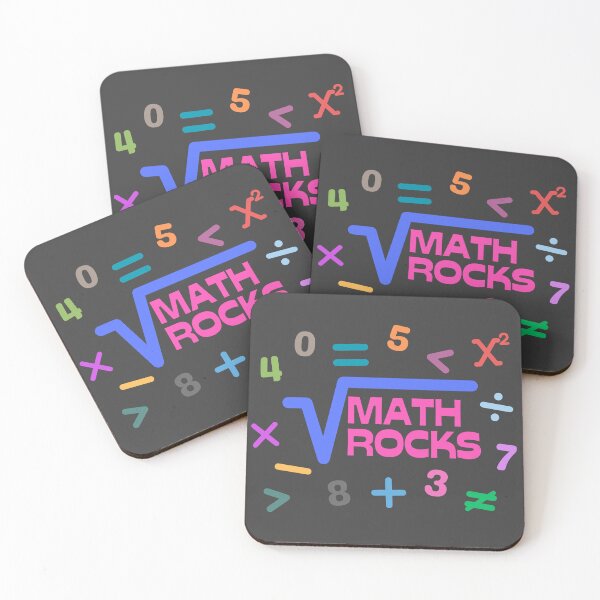 Item preview, Math Rocks Colorful Unisex Kids Design designed and sold by ColorfulKiddos.