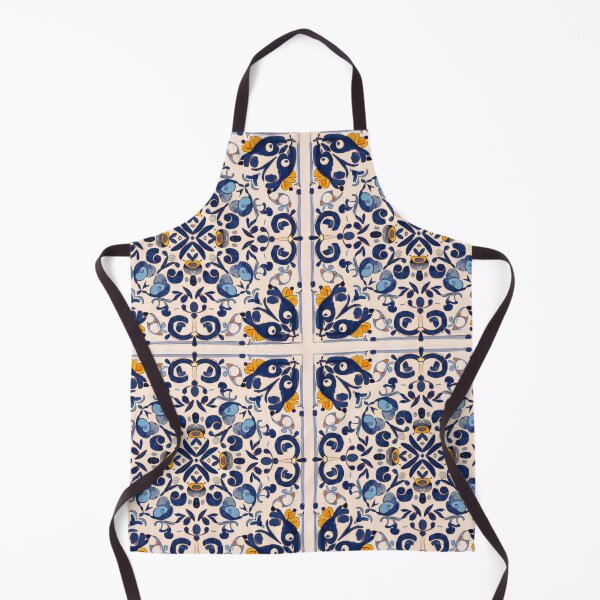 Item preview, Traditional Portuguese Tile Pattern designed and sold by MyTshirtArt.