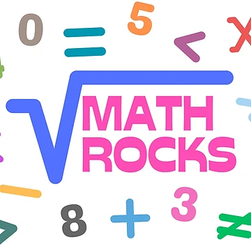 Artwork thumbnail, Math Rocks Colorful Unisex Kids Design by ColorfulKiddos