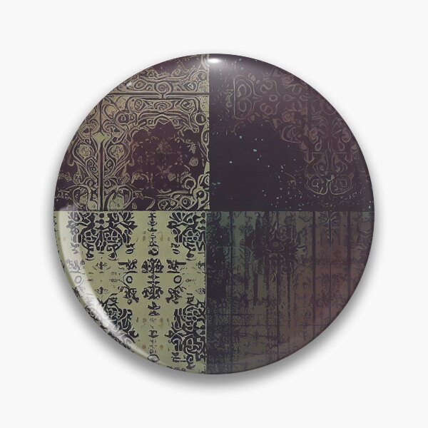 Artikelvorschau, Vintage-brauner Grunge-Patchwork entworfen und verkauft von SamJanner.