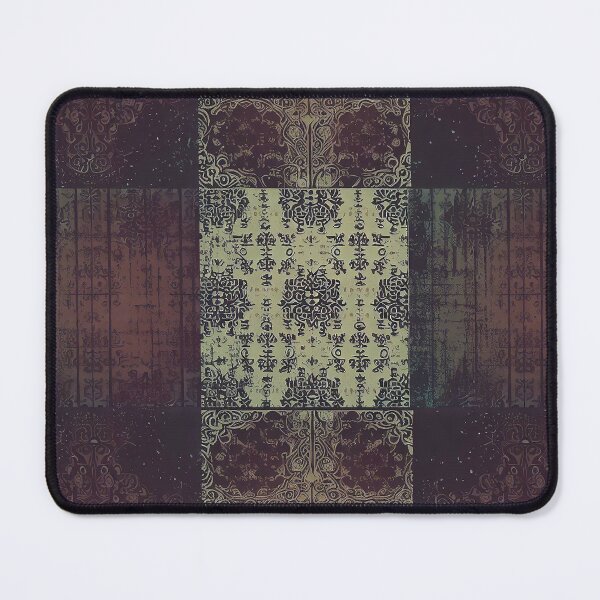 Artikelvorschau, Vintage-brauner Grunge-Patchwork entworfen und verkauft von SamJanner.
