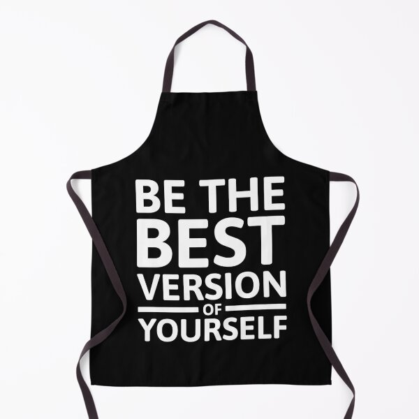 Item preview, Be The Best Version Of Yourself! Black And White designed and sold by PMCreative.
