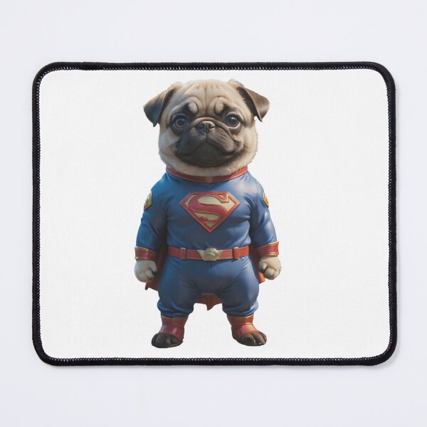Item preview, Super Pug dog can save the world designed and sold by GiwuArt777.