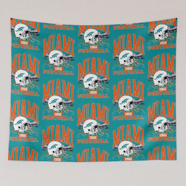 Item preview, Miami Football - Vintage Gridiron Legacy v2 designed and sold by AllTimeBallers.