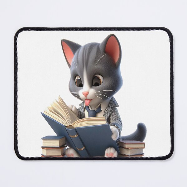 Item preview, Cat Reading book,nerdy designed and sold by GLORY-LIFE.