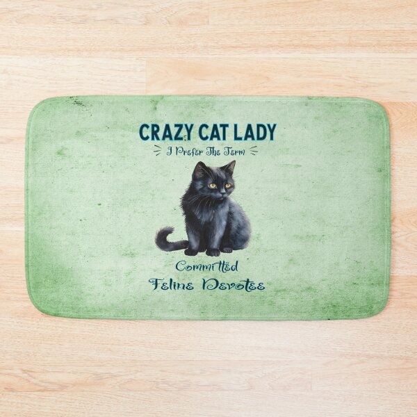 Item preview, Crazy Cat Lady: Committed Feline Devotee designed and sold by MysticOzzy.