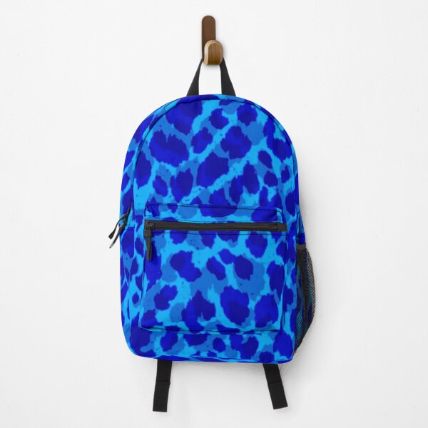 Item preview, Abstract cheetah print in royal blue. designed and sold by Meteryards.