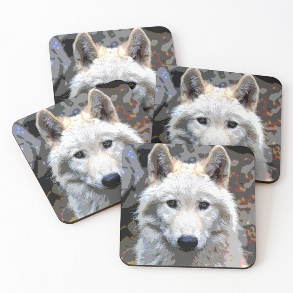 Item preview, White Wolf designed and sold by KingdomWildlife.