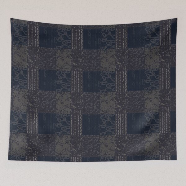 Item preview, Grunge Chains Patchwork Pattern designed and sold by SamJanner.
