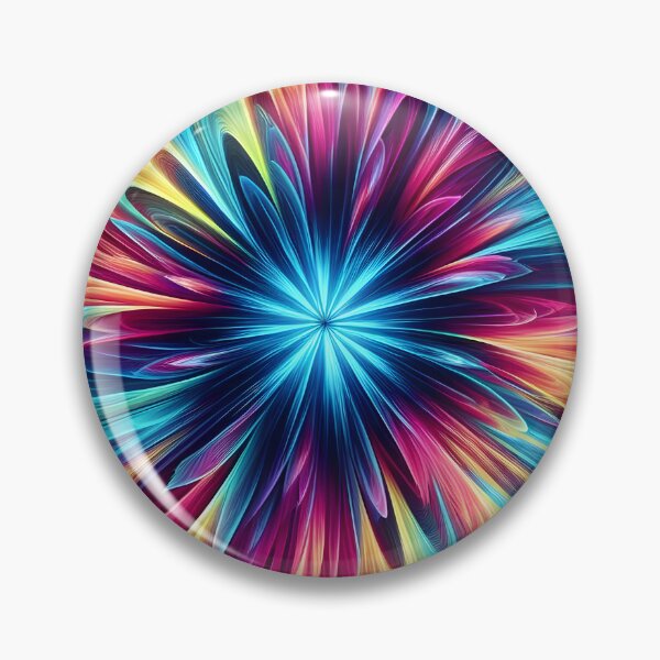Artikelvorschau, Colorburst Rhapsody: Dynamisches Chroma-Mandala entworfen und verkauft von AI-Only Creations.