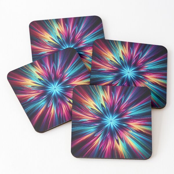 Item preview, Colorburst Rhapsody: Dynamic Chroma Mandala designed and sold by AI-Only Creations.