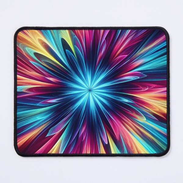 Artikelvorschau, Colorburst Rhapsody: Dynamisches Chroma-Mandala entworfen und verkauft von AI-Only Creations.
