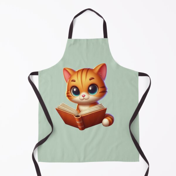 Item preview, Cat Reading book , nerdy designed and sold by GLORY-LIFE.