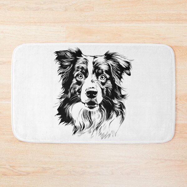 Item preview, Australian Shepherd Portrait designed and sold by CortexCreations.