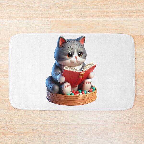 Item preview, Cat Reading book,nerdy designed and sold by GLORY-LIFE.