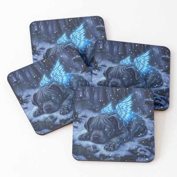 Item preview, Staffy Memorial designed and sold by Nocturne  Paws.