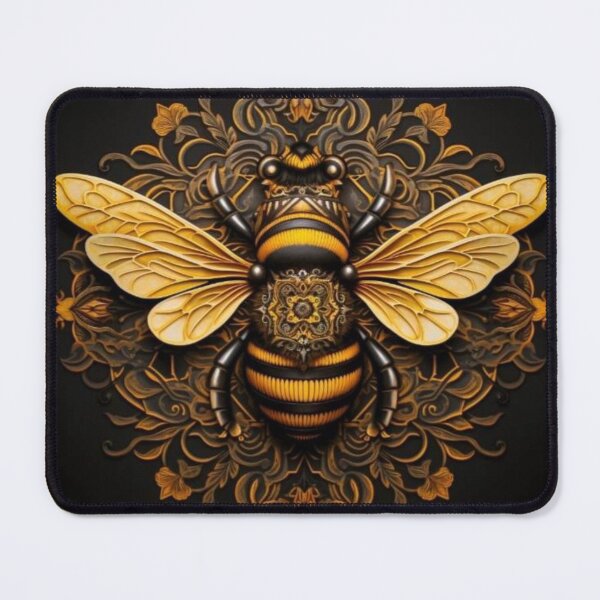 Item preview, A Bee on a patten of flowers designed and sold by ForwardMove.