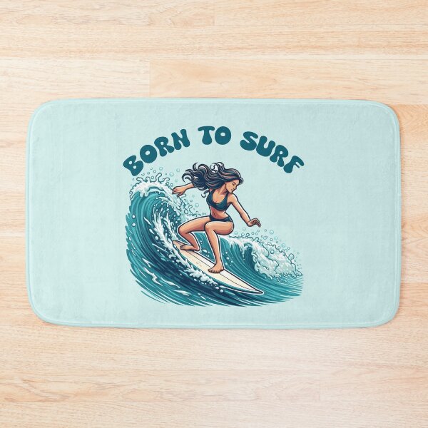 Item preview, Girl Born To Surf designed and sold by Aurorapod.