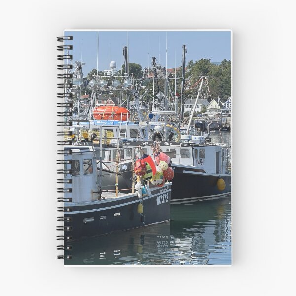 Item preview, Black Fishing Boats - Brier Island designed and sold by Peter DiFranco.