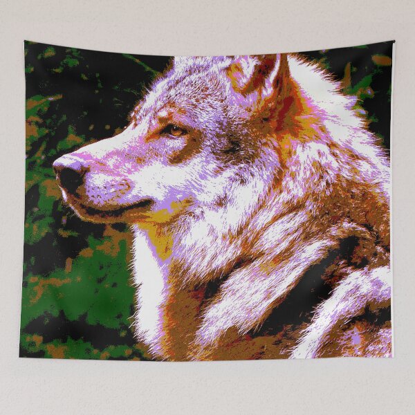 Artikelvorschau, Einsamer Wolf entworfen und verkauft von KingdomWildlife.