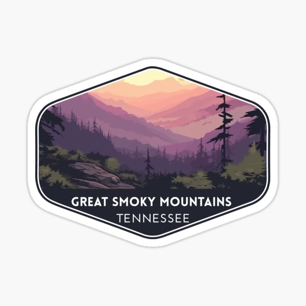 Item preview, Great Smoky Mountains Tennessee Travel Art designed and sold by electricninja.