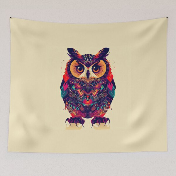 Aperçu de l'œuvre Ornate Owl créée et vendue par Yogimeister.