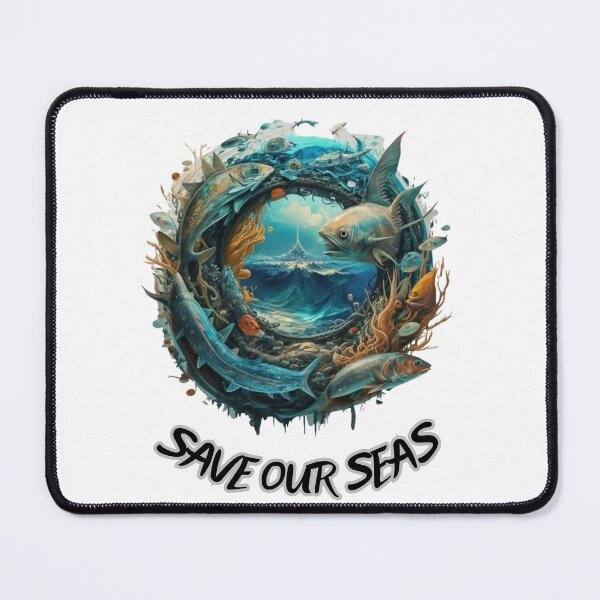 Item preview, Save Seas Just Listen To The Ocean 2 designed and sold by Psycho-Crazy.