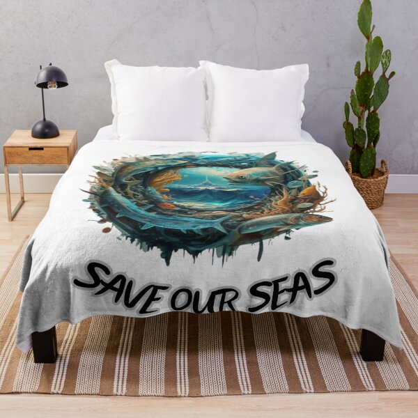 Item preview, Save Seas Just Listen To The Ocean 2 designed and sold by Psycho-Crazy.