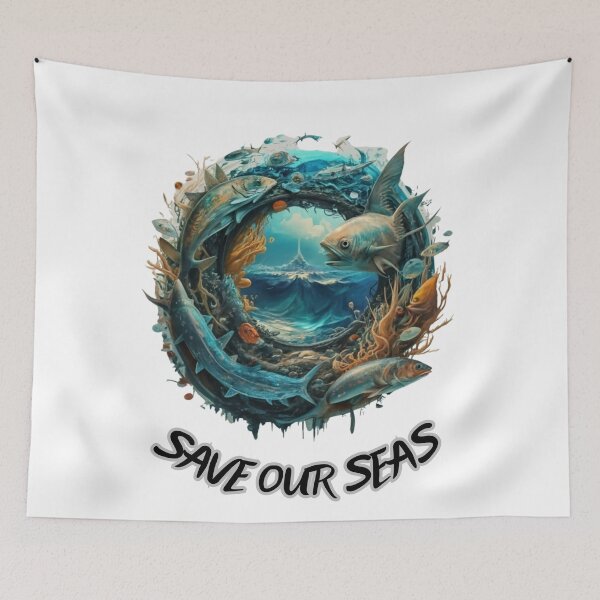 Item preview, Save Seas Just Listen To The Ocean  2 designed and sold by Psycho-Crazy.