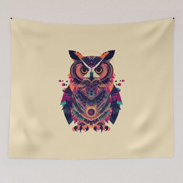 Aperçu de l'œuvre Ornate Owl créée et vendue par Yogimeister.