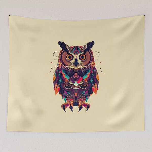 Aperçu de l'œuvre Ornate Owl créée et vendue par Yogimeister.